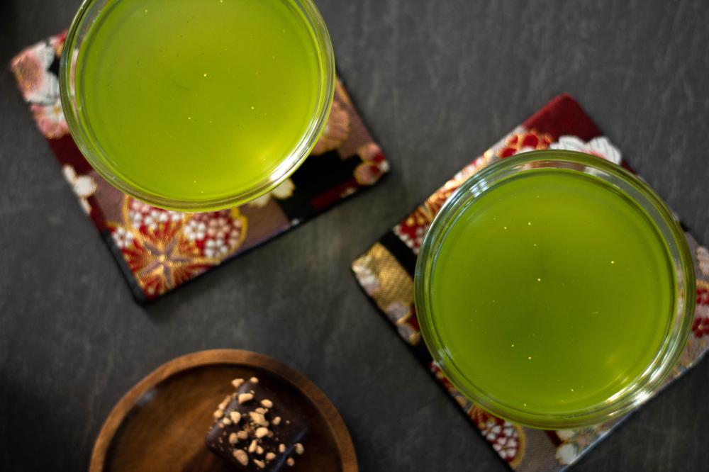 Anniversary tea *Goldrush* - Kabuse Sencha with Matcha and Gold