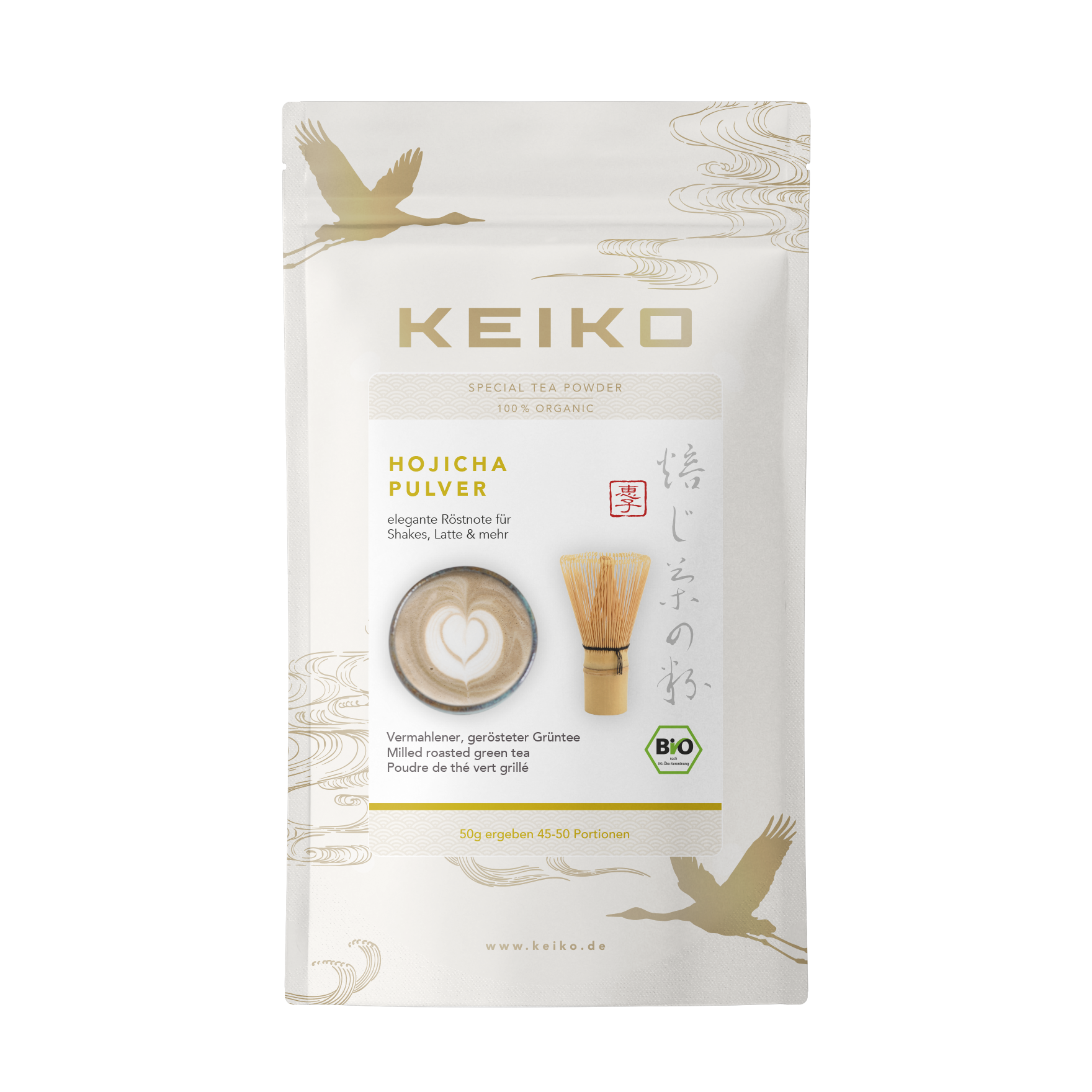 Hojicha Pulver 50g Tüte