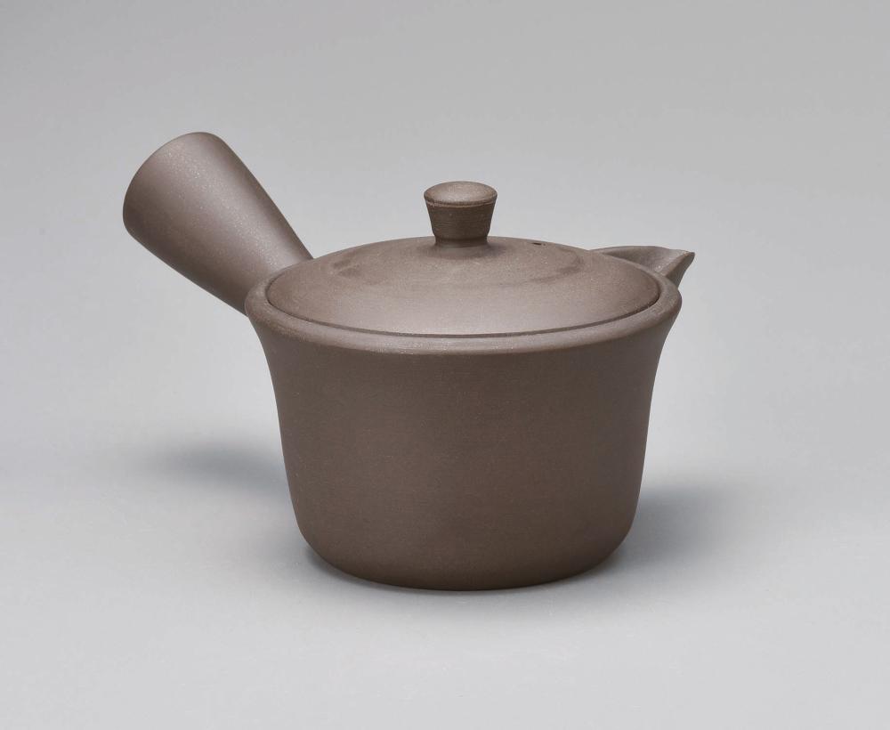 Kyusu-teapot, dark brown, 210 ml