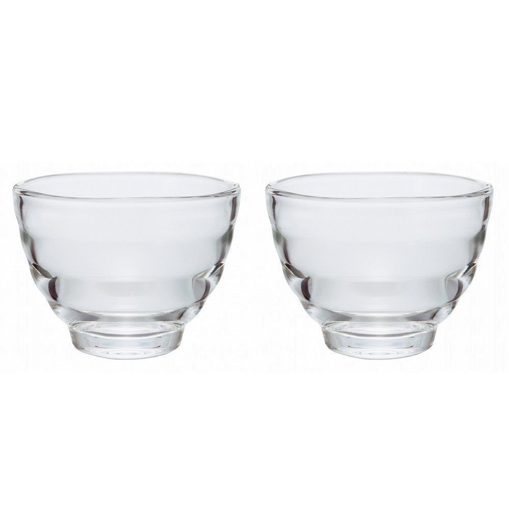 Glass-teacups, Set of 2
