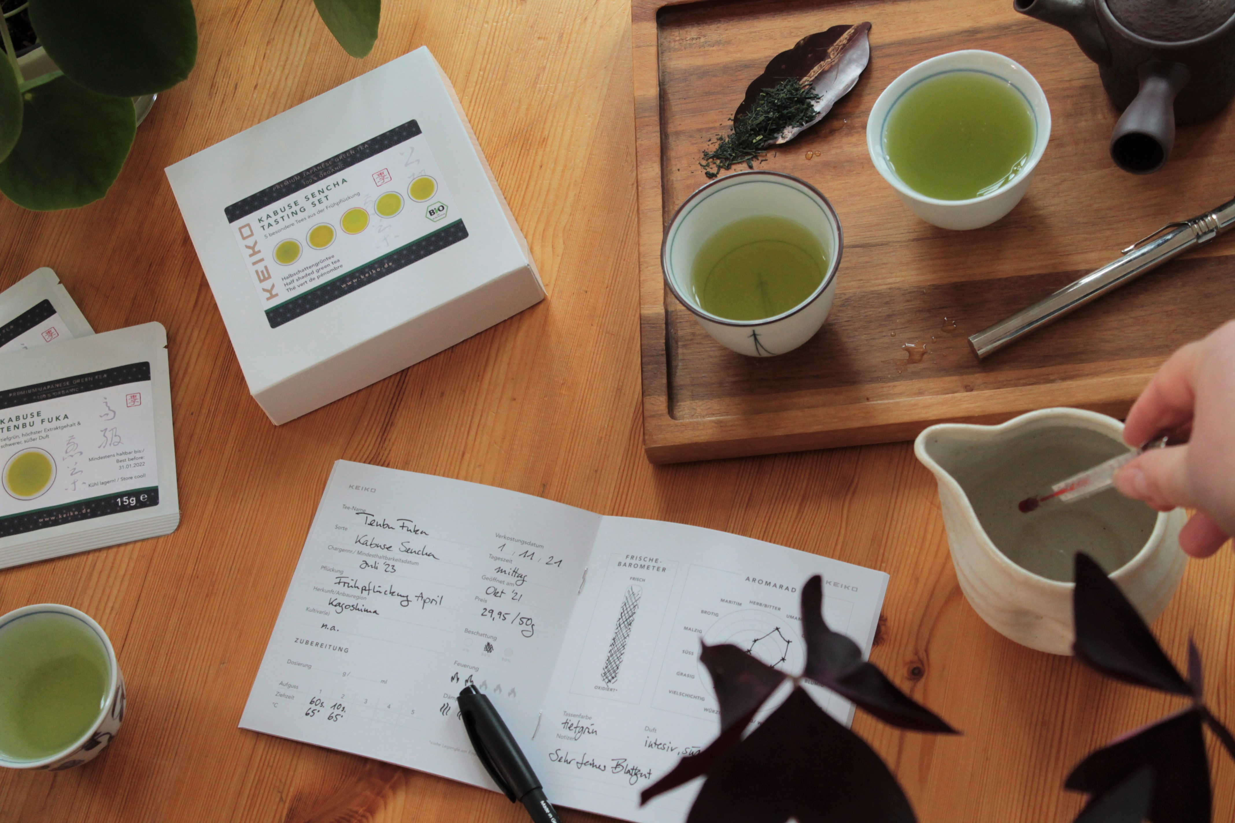 Kabuse Sencha Tasting Set - Organic Japanese Green Tea