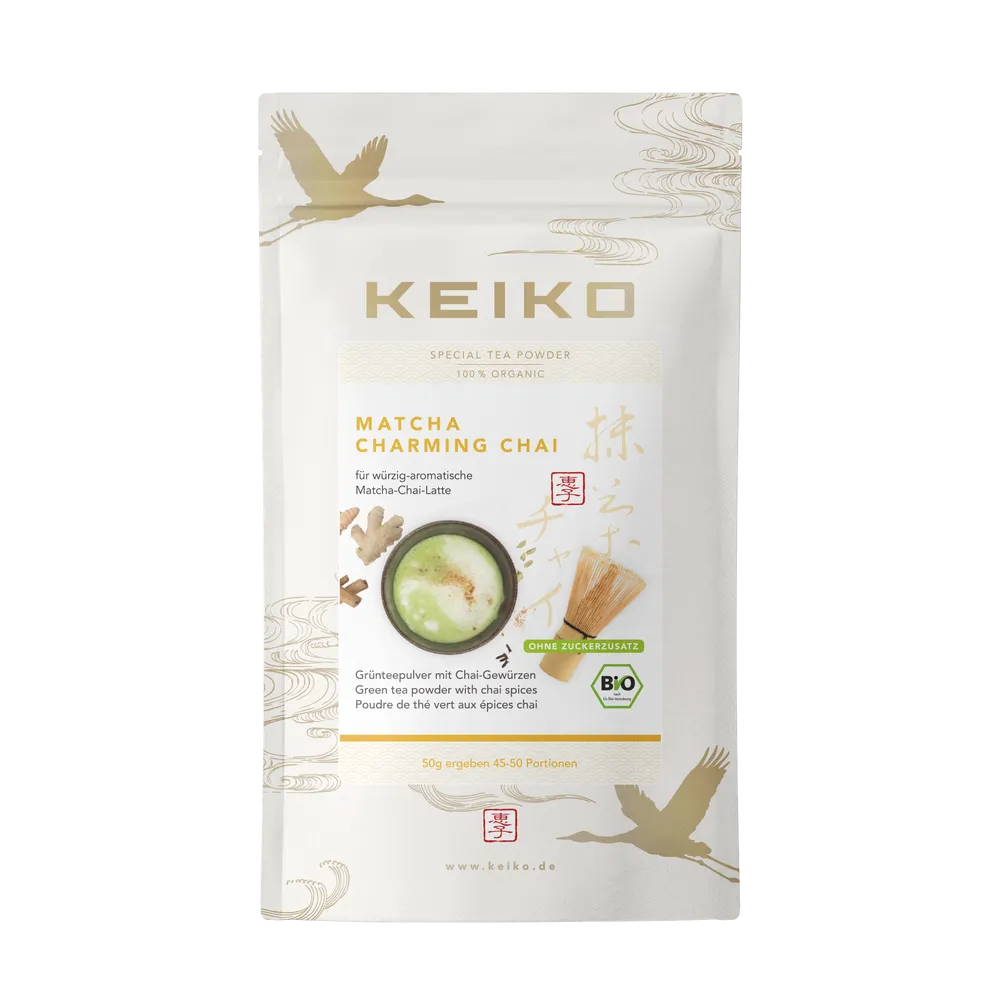Matcha Charming Chai  - Bio Matcha mit Chai Gewürzen